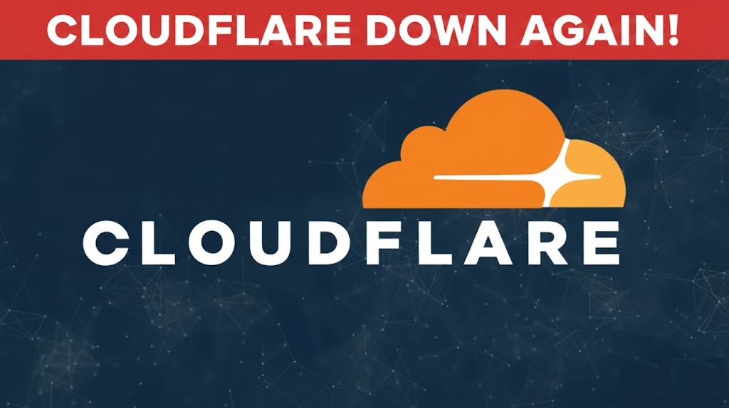 Cloudflare down again